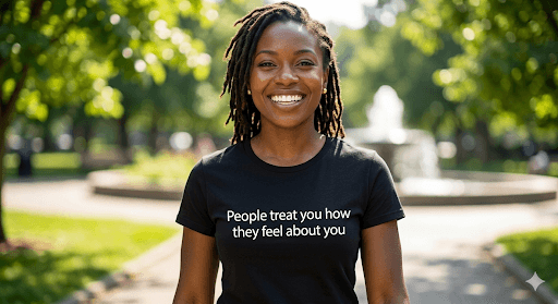 People treat you